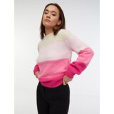 Orsay Beige-pink women's striped sweater - Women Cene
