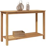  Konzolna stolica Smeđa 110 x 40 x 75 cm Čvrsto teak drvo | shoptok.hr