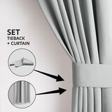 Restilo Zavjesa Blackout 140x245 cm, siva Slike