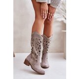 Lewski Shoes Openwork Suede Boots | ePonuda.com