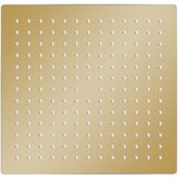  The Living Store Tuš glava nerjaveče jeklo 25x25 cm kvadratna zlata - Tuš Glava, (21453650) | Shoptok.si