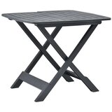  vrtni stol antracit 79 x 72 x 70 cm plastični | shoptok.hr