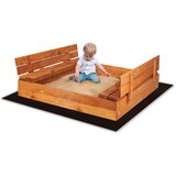 springos Peskovnik z masivnimi lesenimi klopmi 120 x 120 cm, (21835007) | Shoptok.si