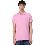 Tommy Jeans Polo majice kratki rokavi DM0DM20676 Rožnata Cene