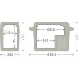 Dometic CFF 20 kompresorska hladilna 21 škatla 12/24/230V, litrov 97000133104 | Shoptok.si