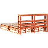  Okvir kreveta bez madraca voštano smeđi 120x190 cm od borovine | shoptok.hr