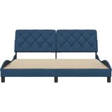  Okvir za krevet bez madraca plavi 180x200 cm od tkanine | shoptok.hr