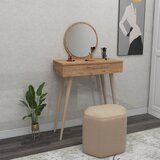Woody Fashion Stol za šminkanje 72x129,2x35cm Bež | Eponuda.ba