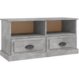 TV ormarić boja betona 93x35,5x45 cm od konstruiranog drva | shoptok.hr