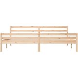  Okvir kreveta bez madraca 200 x 200 cm od masivnog drva | Eponuda.com