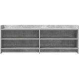 TV ormar 135 x 33 x 47 cm Betonska siva Konstruirano drvo | Eponuda.ba