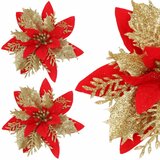  CA0729 BOŽIĆNI UKRASI "BOŽIĆNA ZVIJEZDA" 13X13 CM | shoptok.hr