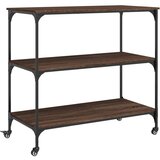  Kuhinjska kolica boja hrasta 102 x 50 x 95 cm konstruirano drvo | Eponuda.com