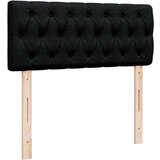  Otomanski okvir kreveta s madracem crni 120x200cm od tkanine | shoptok.hr