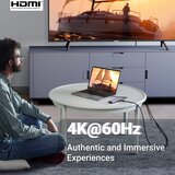 Ugreen 7v1 USB-C HUB HDMI+čitalec kartic+USB+PD 100W | Shoptok.si