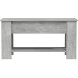  Stolić za kavu boja betona 101x49x52 cm konstruirano drvo | Shoptok.si