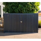  Westman - Metalno spremište za kante za smeće / spremište za alat i bickle - 100x235x131 cm | shoptok.hr