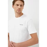 Calvin Klein Bombažen t-shirt bela barva