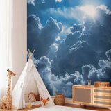  Foto tapeta - Animated Scenery: The Sun Battling with Clouds 150x105 | shoptok.hr