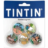 magnet - tintin, pack castle