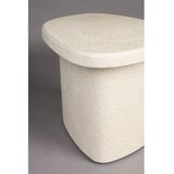 Dutchbone Stranska mizica z mizno ploščo v marmornem dekorju 45x56 cm Veda – | Shoptok.si