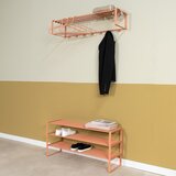 Spinder Design Željezni ormarić za cipele u boji lososa 100x48,5x29 cm Rex – | shoptok.hr