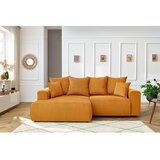 Bobochic Paris Oker žuta baršunasti kutna garnitura Enjoy – | shoptok.hr