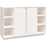 Maison Chic Komoda - Predalnik bela 120x35x80 cm trdna borovina, (21716111) Cene