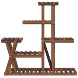  Stalak za cvijeće 95 x 25 x 96 cm od masivne jelovine | shoptok.hr