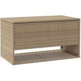  Vanjska kutija za jastuke bež 100x55x55,5 cm poli ratan | shoptok.hr