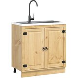  Cabinet SKI Medeno Smeđa 80 x 46 x 81 cm Čvrsto borovo drvo | Eponuda.com