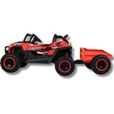 Buggy dvosjed 4×4 s prikolicom – crveni | shoptok.hr