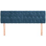  Posteljno vzglavje 2 kosa temno zeleno 72x7x78/88 cm žamet, (20954131) | Shoptok.si