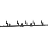  Pribor za klizna vrata 213,5 cm čelični crni | shoptok.hr