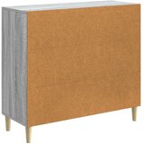  Kreveta Siva sonoma 89 x 34,5 x 80 cm Konstruirano drvo | shoptok.hr