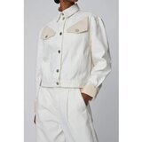 Stella Nova Jakne TWO-TONED COTTON JACKET Bela | Shoptok.si