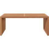 vidaXL stolić za vrt 90x49.7x36 cm od čvrstog drveta tikovina | shoptok.hr
