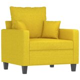  Fotelja Svjetložuta 60 cm od tkanine | shoptok.hr