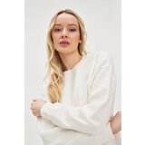 Marisse Women's Sweatshirt L-Bl-4612 Off White | ePonuda.com