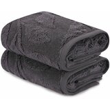  estela - Dark Grey Dark Grey Hand Towel Set (2 Pieces) Cene
