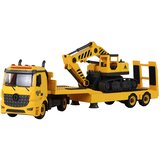  Folding Tow Truck With Crawler Excavator Sound Light DIY Yellow | shoptok.hr
