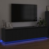 TV ormar Crni hrast 180 x 38 x 49 cm Konstruirano drvo | shoptok.hr