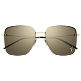 Saint Laurent Ženske Sunčane naočale SL 312 Gold | shoptok.hr