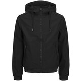 Jack & Jones Funkcionalna jakna črna / bela | Shoptok.si