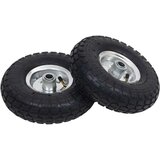 vidaXL Kolesa za ročni voziček 2 kosa guma 4,10/3,50-4 (260x83), (22048709) | Shoptok.si