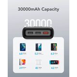 Veger prenosna baterija L30 30000 mAh, črna | Shoptok.si