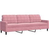  2-dijelni set sofa s jastucima ružičasti baršunasti | shoptok.hr