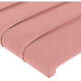  Uzglavlje s ušima ružičasto 83x23x78/88 cm baršunasto | shoptok.hr