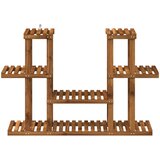 Stalak za biljke Prirodna 123 x 25 x 78,5 cm | shoptok.hr