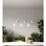  Ondaluce - Visilica na kablu CONCRETE 1xGU10/7,5W/230V prečnik 10,5 cm beton/siva | Eponuda.com